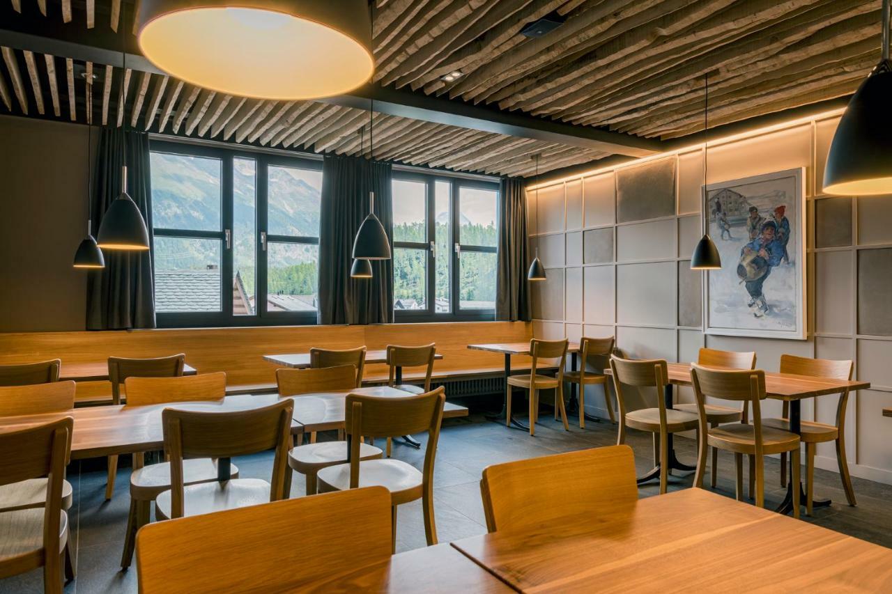 Hotel Restaurant Alte Brauerei Celerina/Schlarigna Bagian luar foto